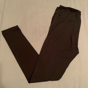 SOLID BLACK Lularoe Leggings